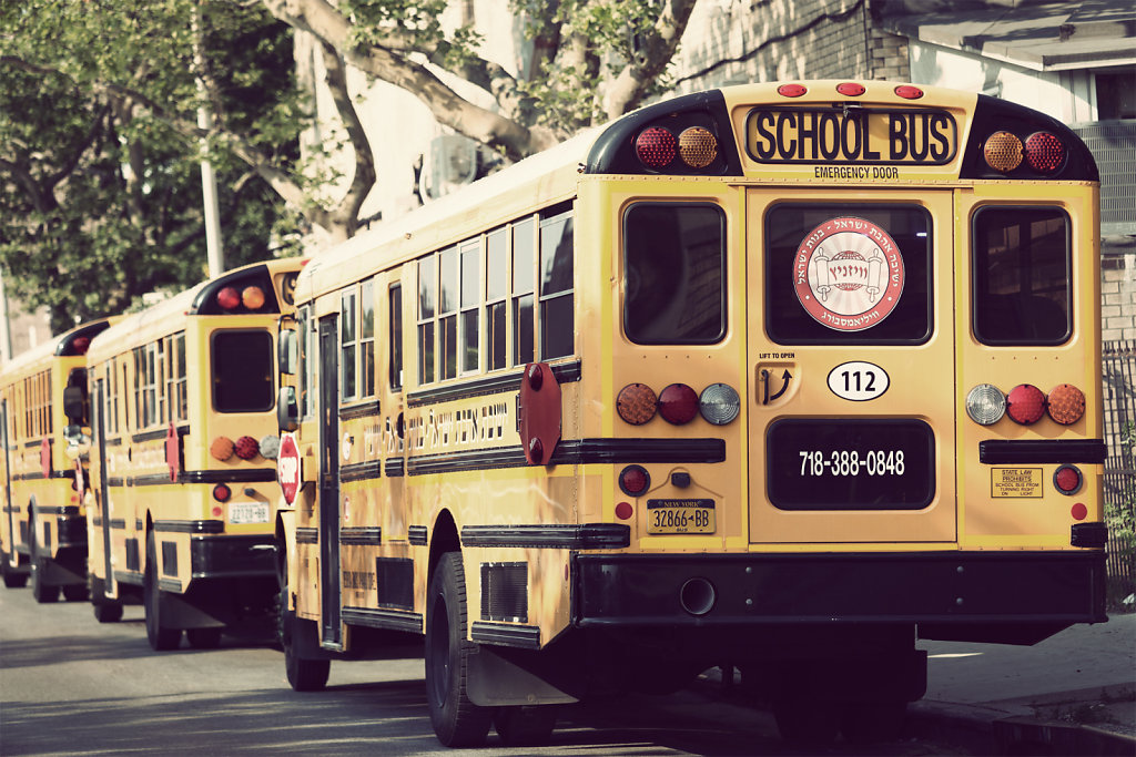 hasidic school buses